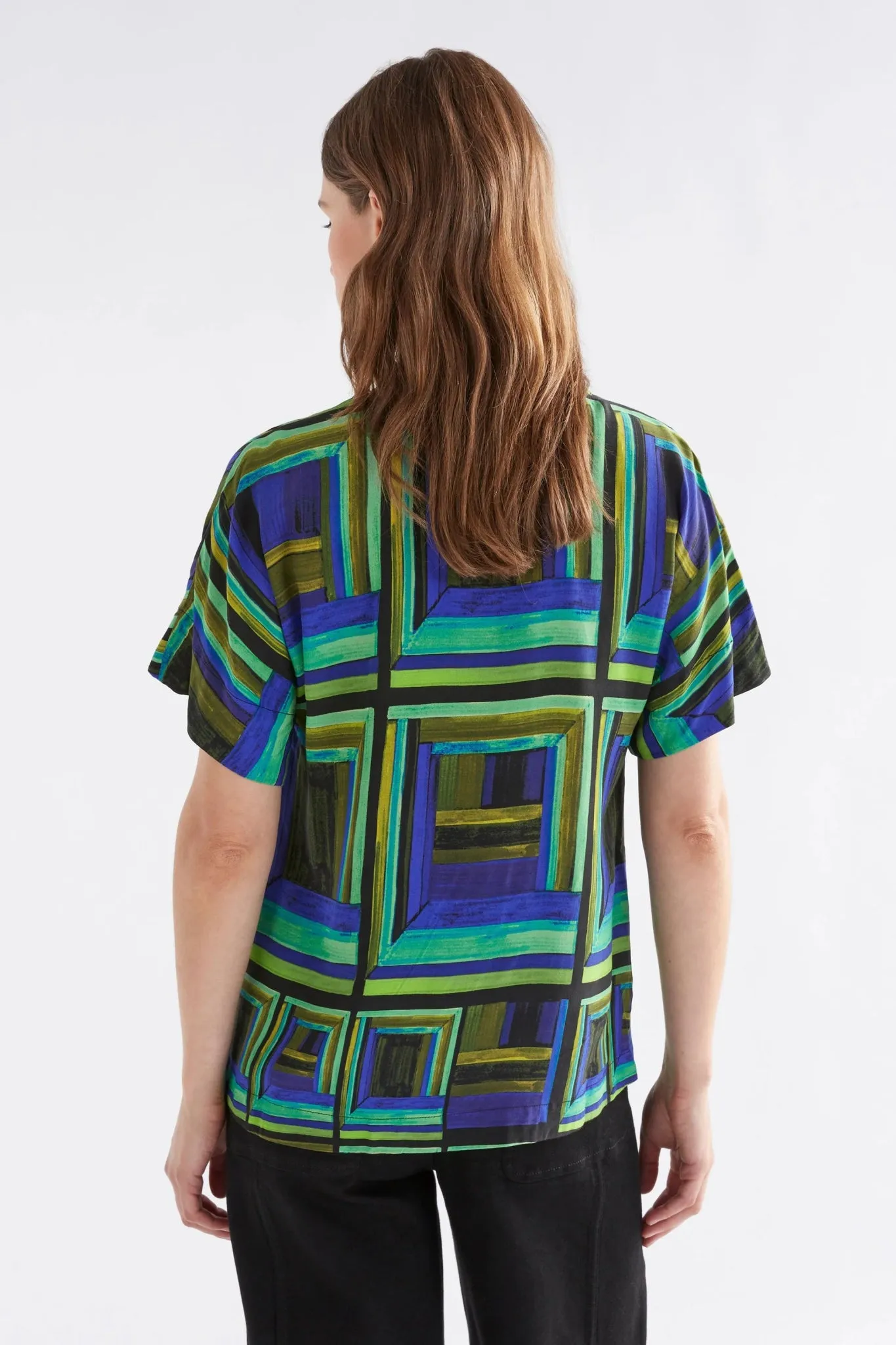 Ideell V-Neck Top Salone Print
