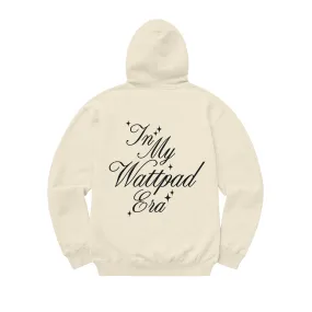 IN MY WATTPAD ERA HOODIE -  BONE