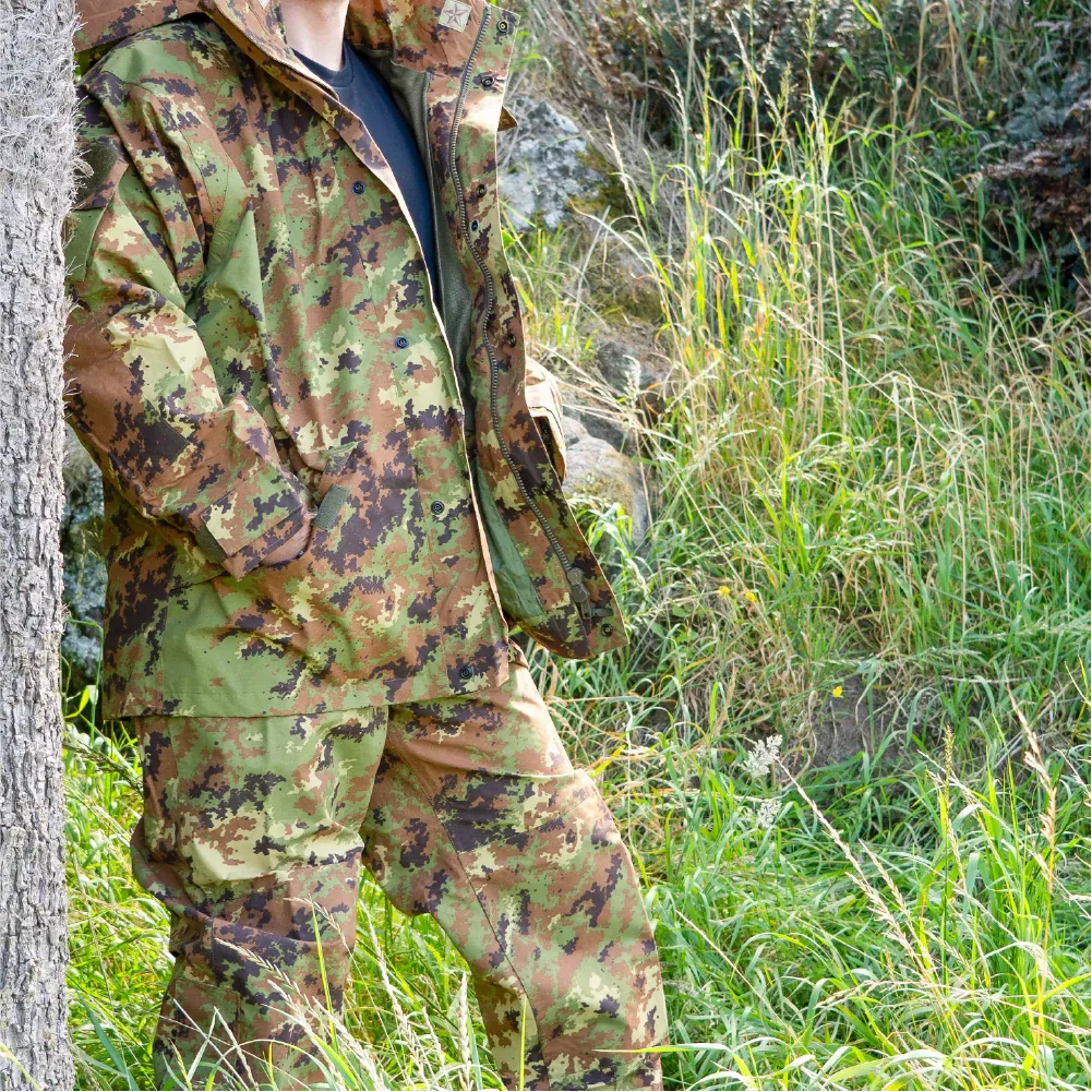 Italian Army Vegetato Wet Weather Jacket