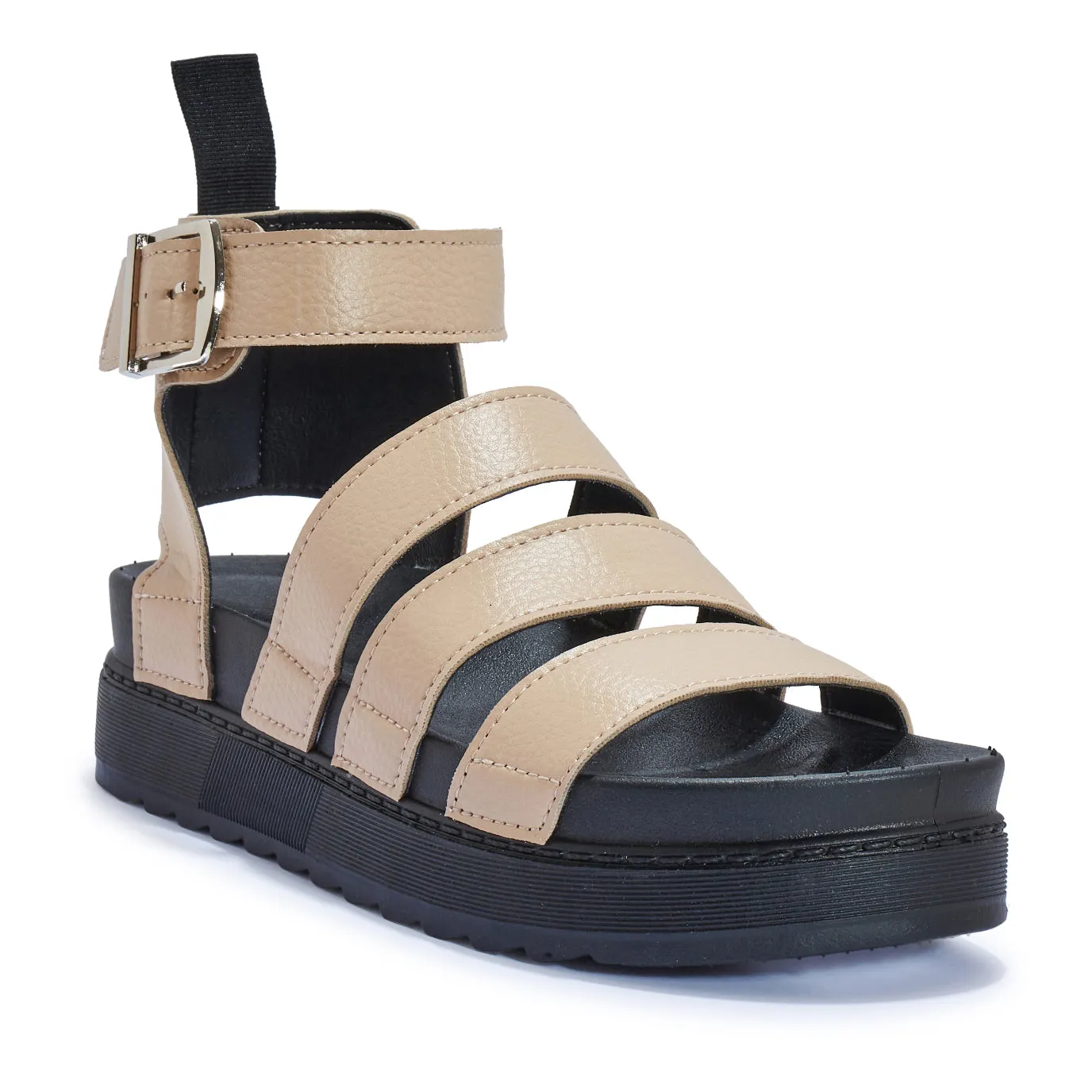 IVIES1 MULTI STRAP CHUNKY SPORTS SANDAL