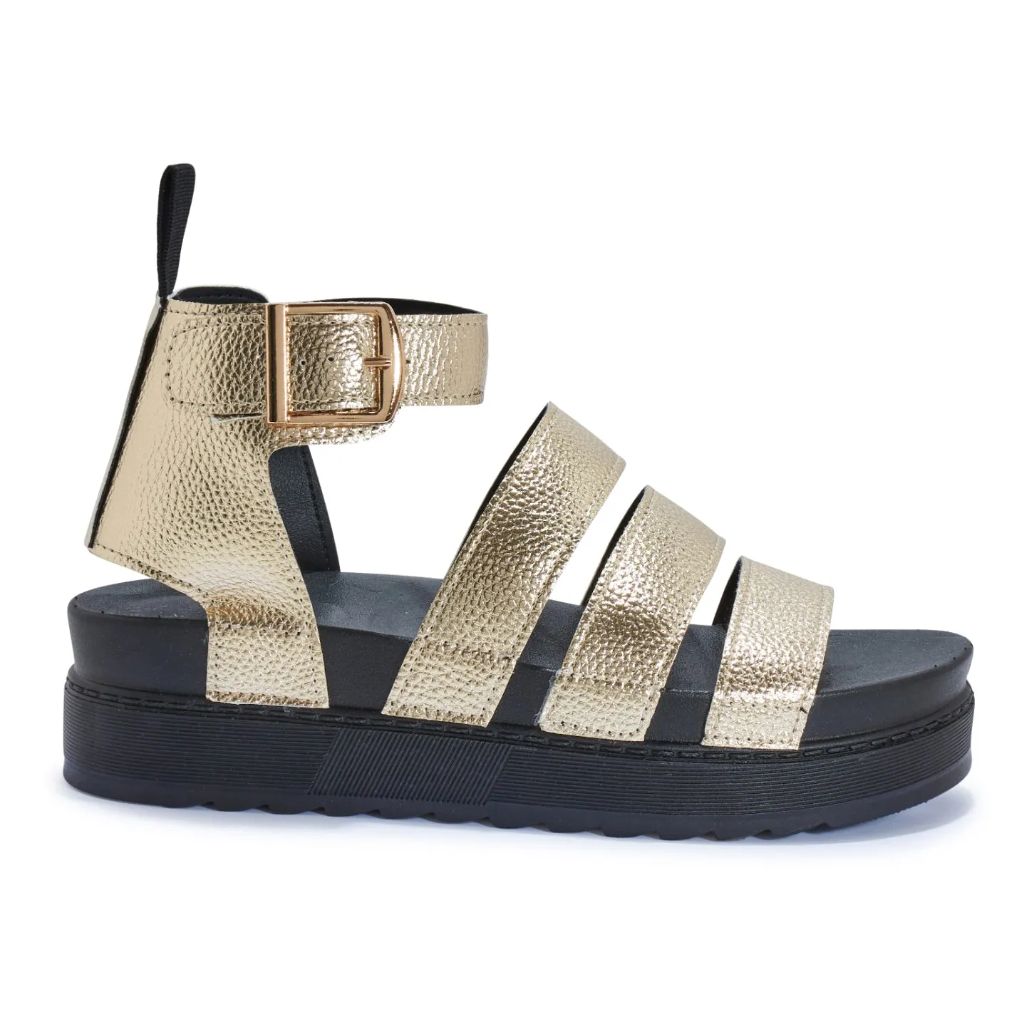 IVIES1 MULTI STRAP CHUNKY SPORTS SANDAL