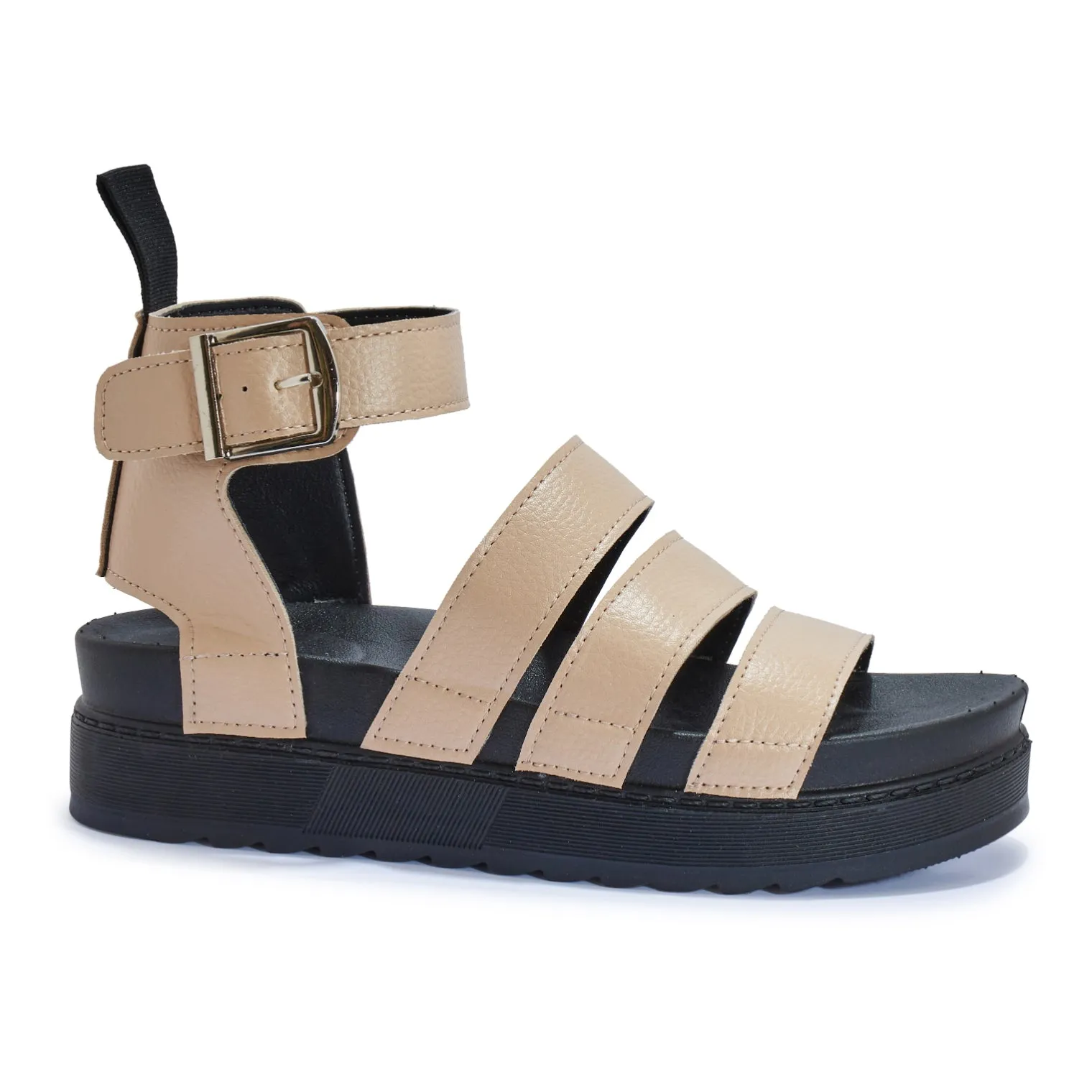 IVIES1 MULTI STRAP CHUNKY SPORTS SANDAL