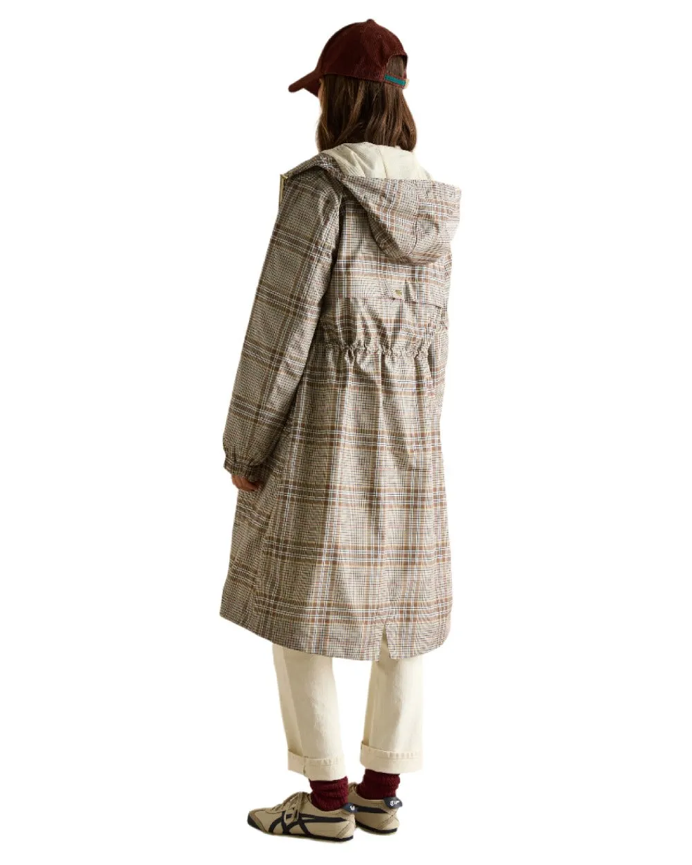 Joules Holkham Waterproof Packable Raincoat With Hood