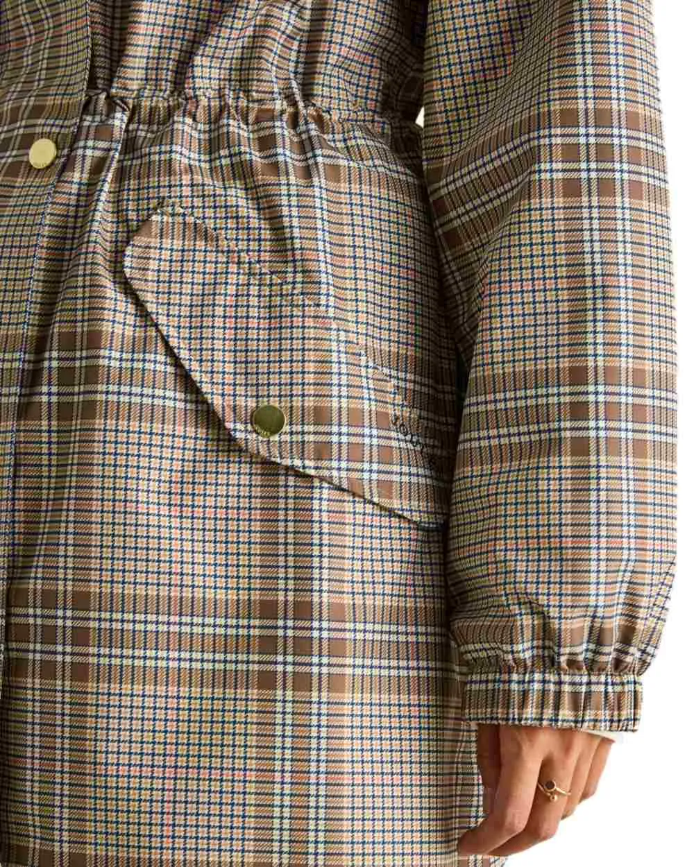 Joules Holkham Waterproof Packable Raincoat With Hood