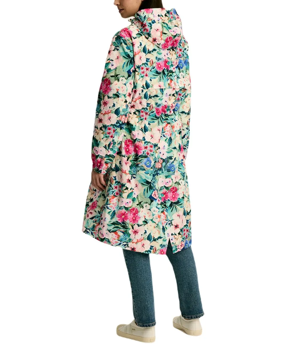 Joules Holkham Waterproof Packable Raincoat With Hood