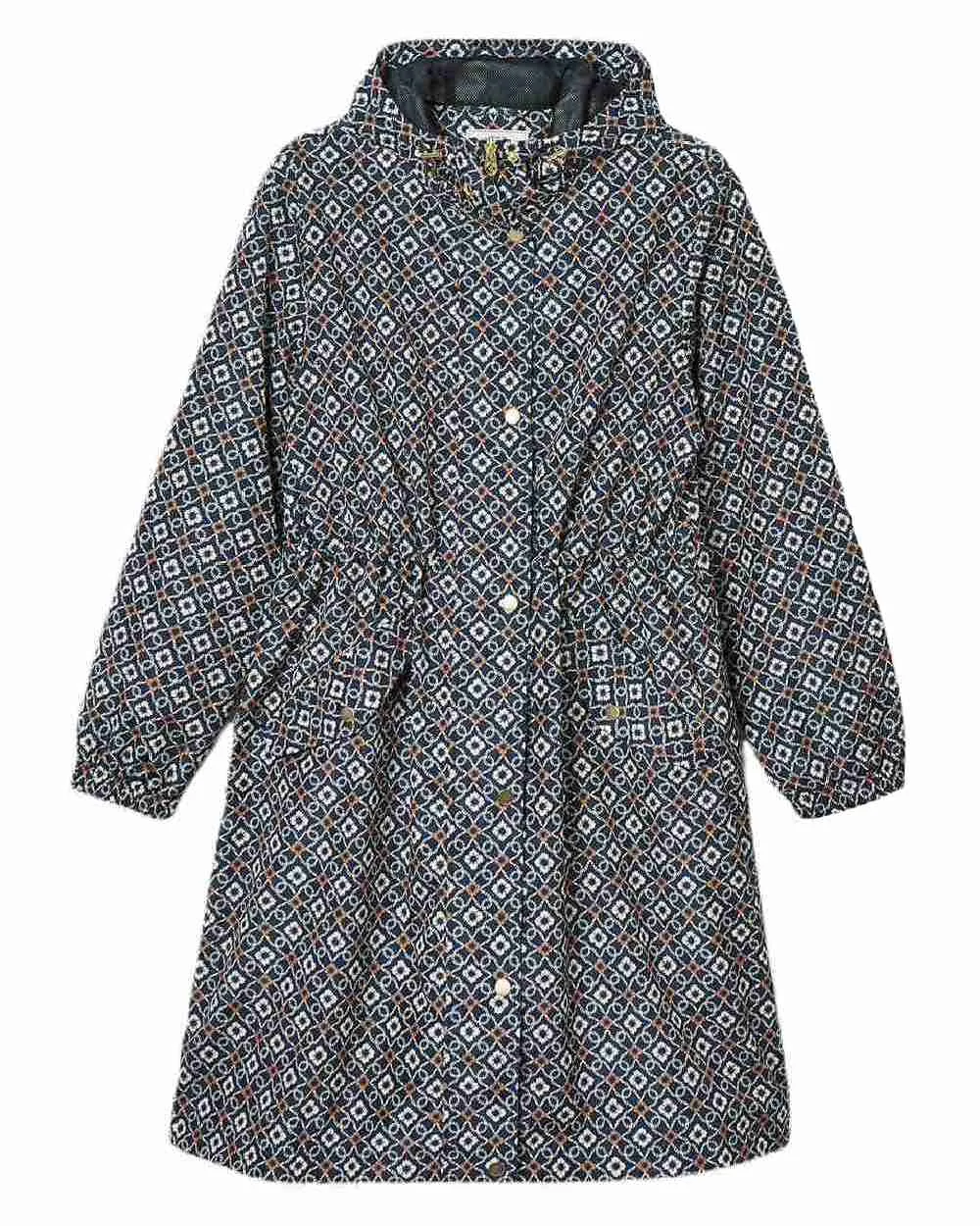 Joules Holkham Waterproof Packable Raincoat With Hood