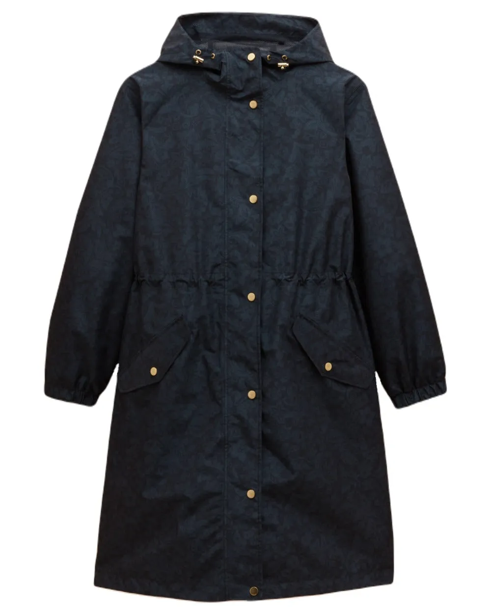 Joules Holkham Waterproof Packable Raincoat With Hood