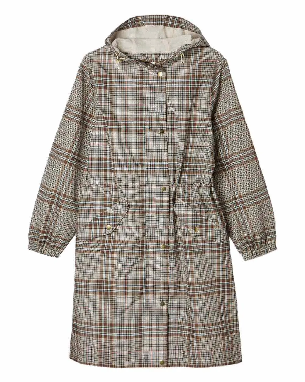 Joules Holkham Waterproof Packable Raincoat With Hood