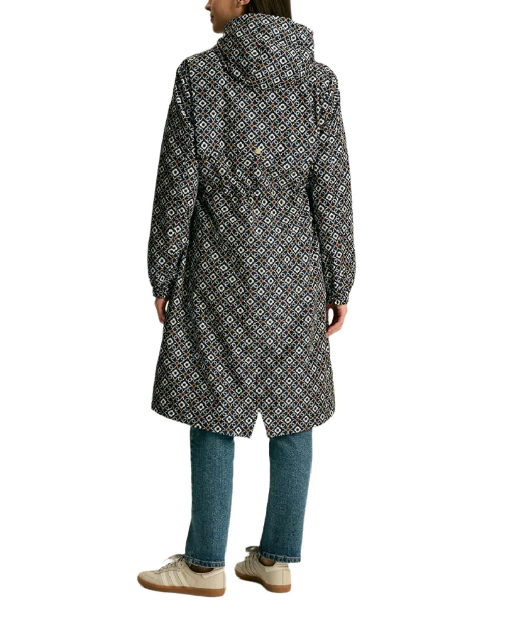 Joules Holkham Waterproof Packable Raincoat With Hood