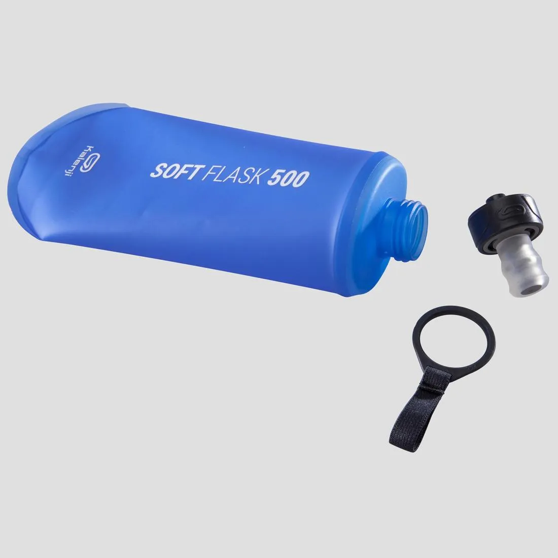 Kalenji SA2020 Soft Running Flask - 500ml - Blue