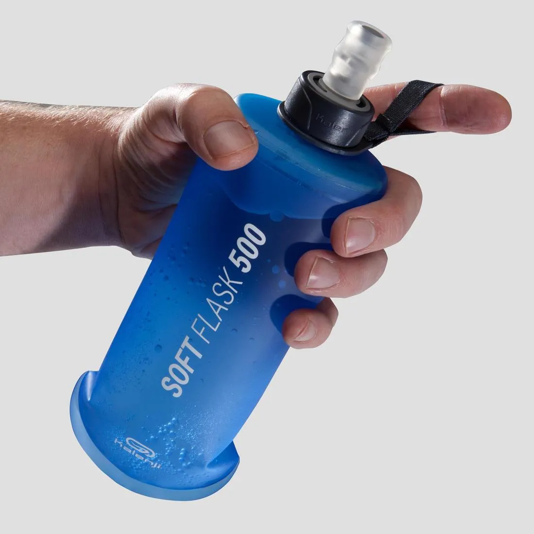 Kalenji SA2020 Soft Running Flask - 500ml - Blue