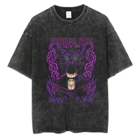 [KUJO] "Asura V2" Vintage Oversized T Shirt