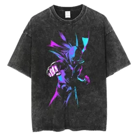 [KUJO] "Saitama Energy" Vintage Oversized T Shirt