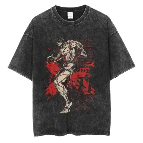 [KUJO] "Stance" Vintage Oversized T Shirt