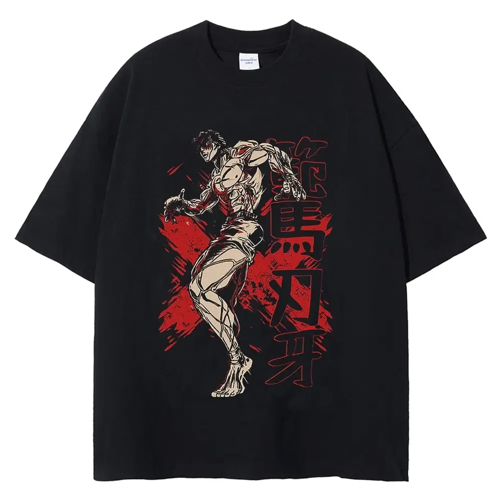 [KUJO] "Stance" Vintage Oversized T Shirt