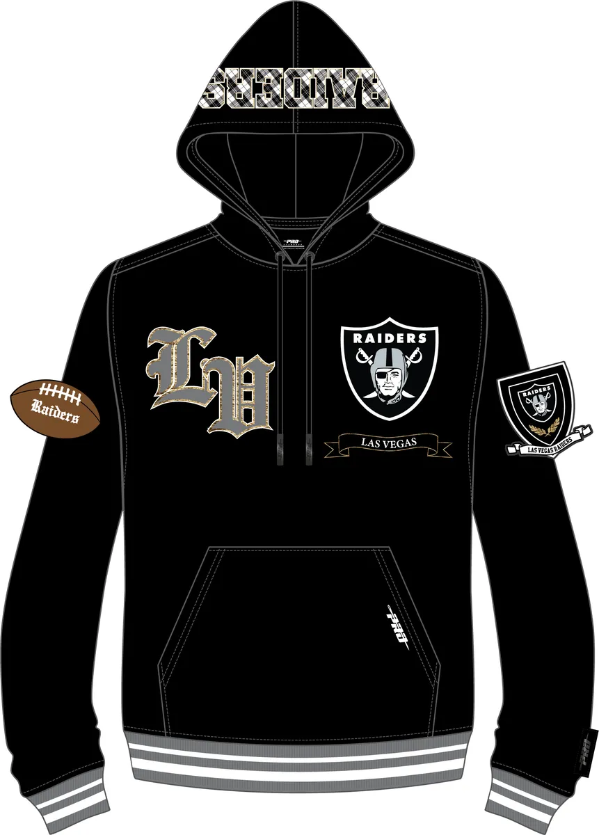 Las Vegas Raiders Pro Prep Rib Hoodie