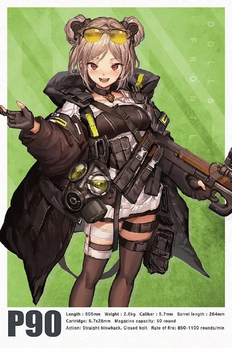 Little Armory LADF18 Girls' Frontline P90 Type 1/12