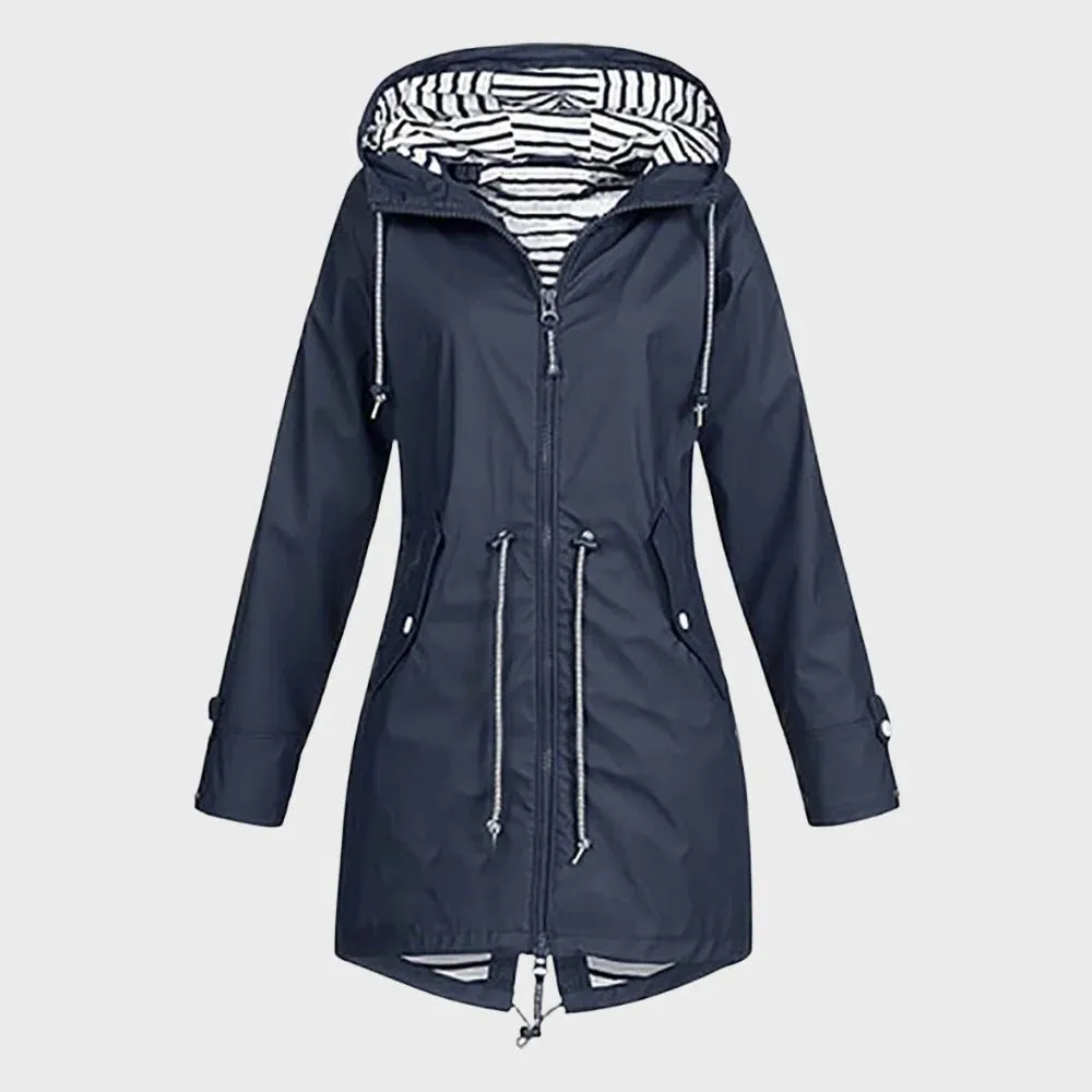Long Rain Jacket For Women