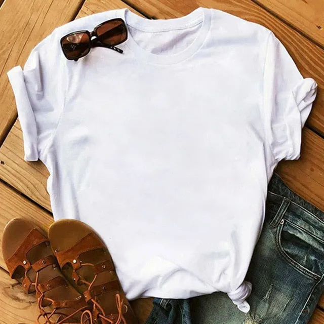 Maycaur Red Heart Butterfly Print Women Tshirt Fashion Casual O Neck Female T Shirt 90s Lady Yong Girl New Valentine's Day Gifts