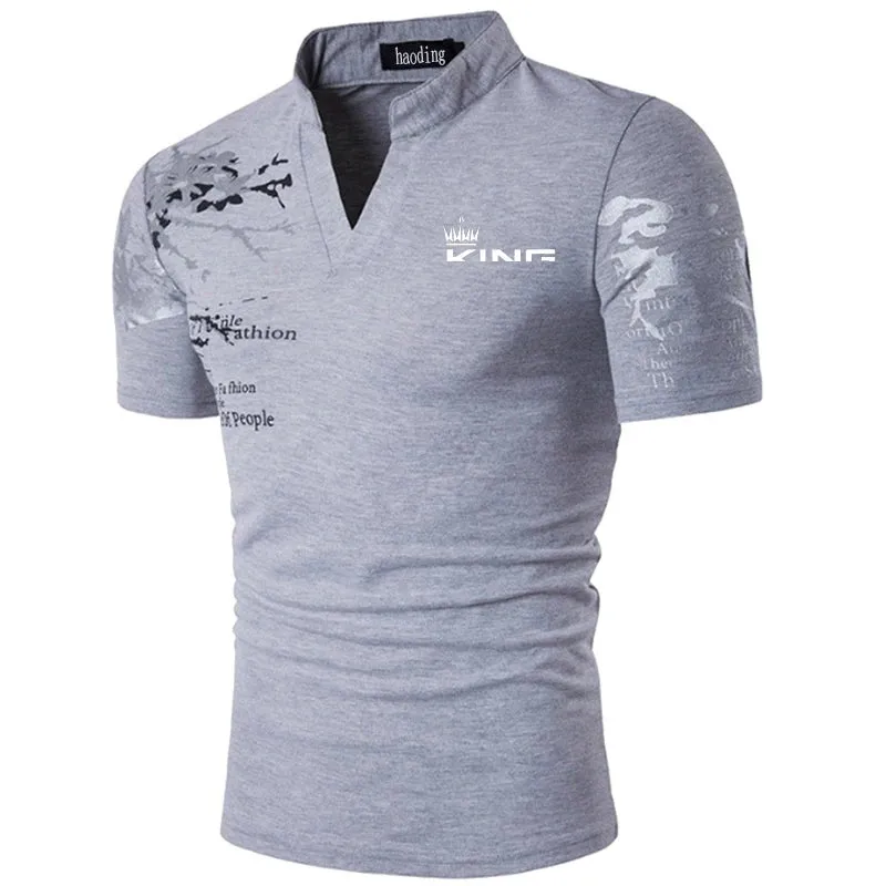 Men  Short Sleeve T Shirt Print