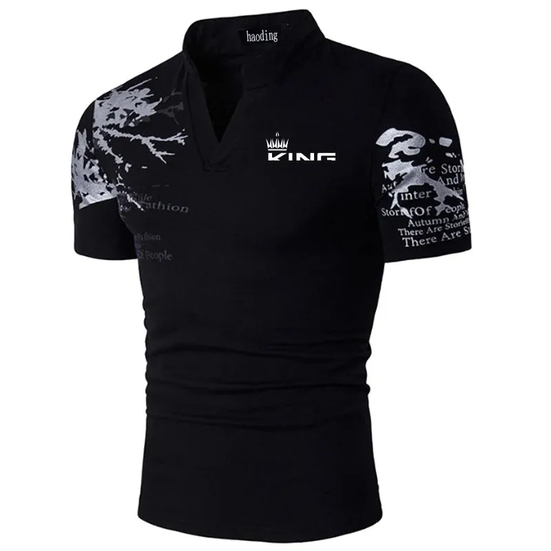 Men  Short Sleeve T Shirt Print
