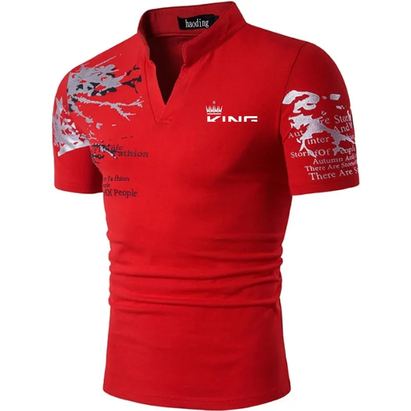 Men  Short Sleeve T Shirt Print