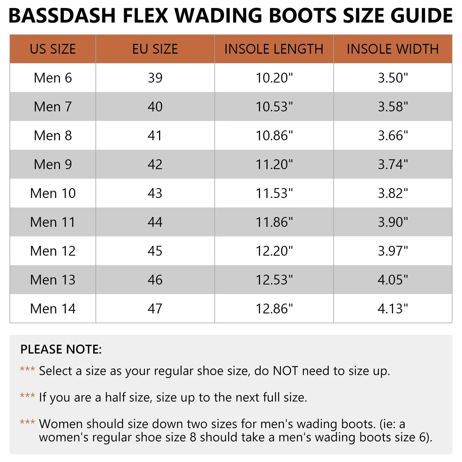 Men’s Flex Wading Boots with Rubber Sole