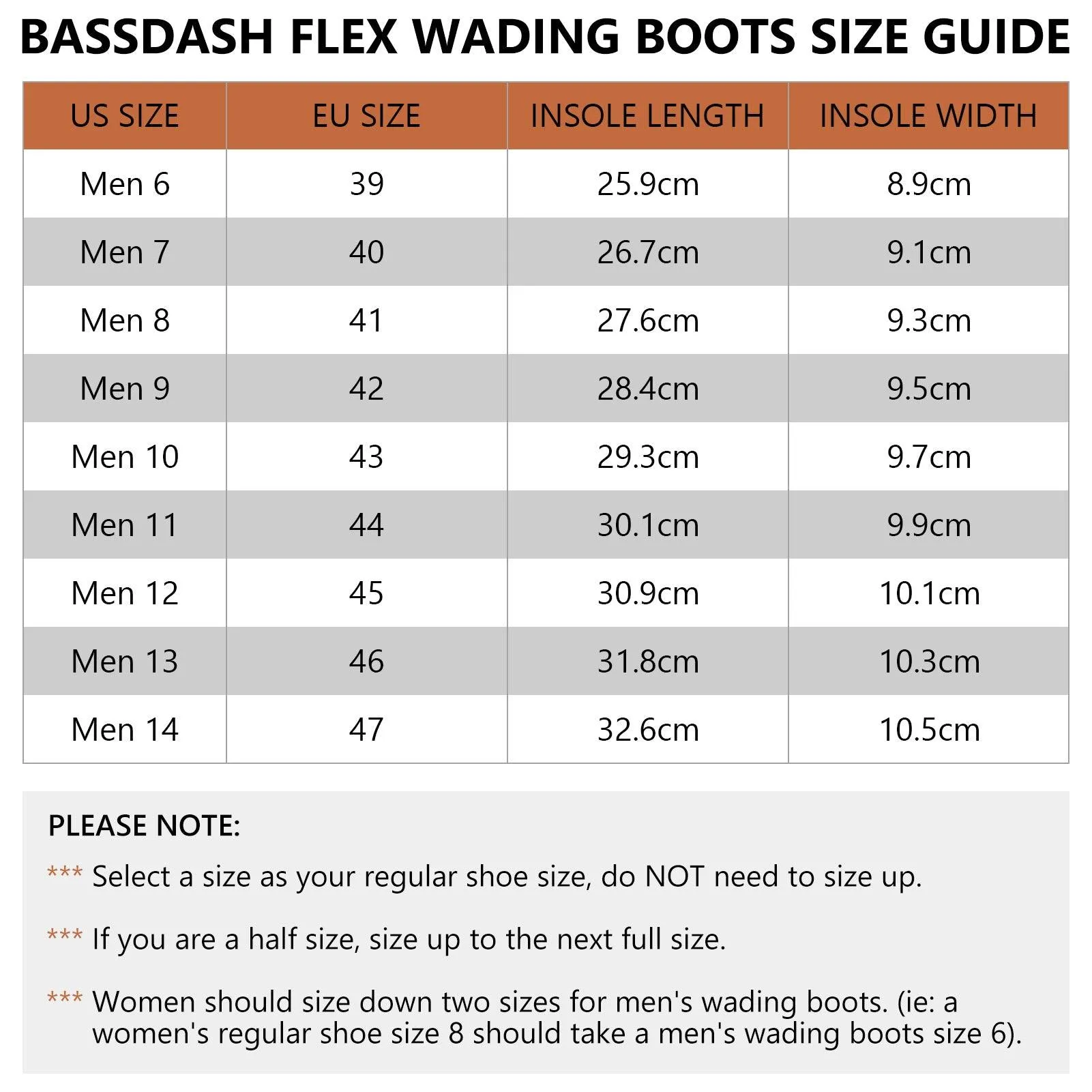 Men’s Flex Wading Boots with Rubber Sole