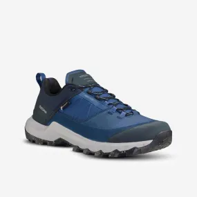 Men's Hiking Shoes Low Waterproof - MH500 Blue