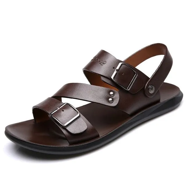 Men's Soft Leather Sandals