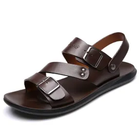 Men's Soft Leather Sandals