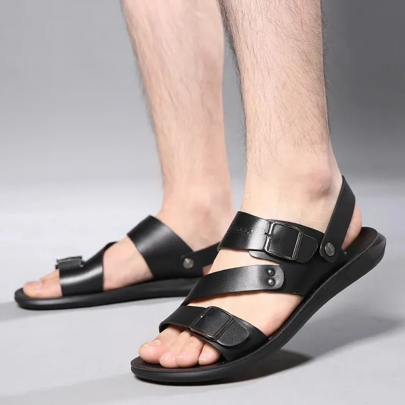 Men's Soft Leather Sandals