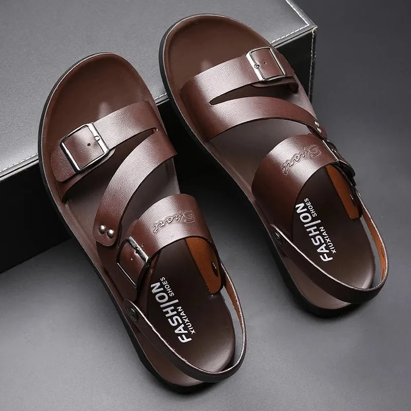 Men's Soft Leather Sandals