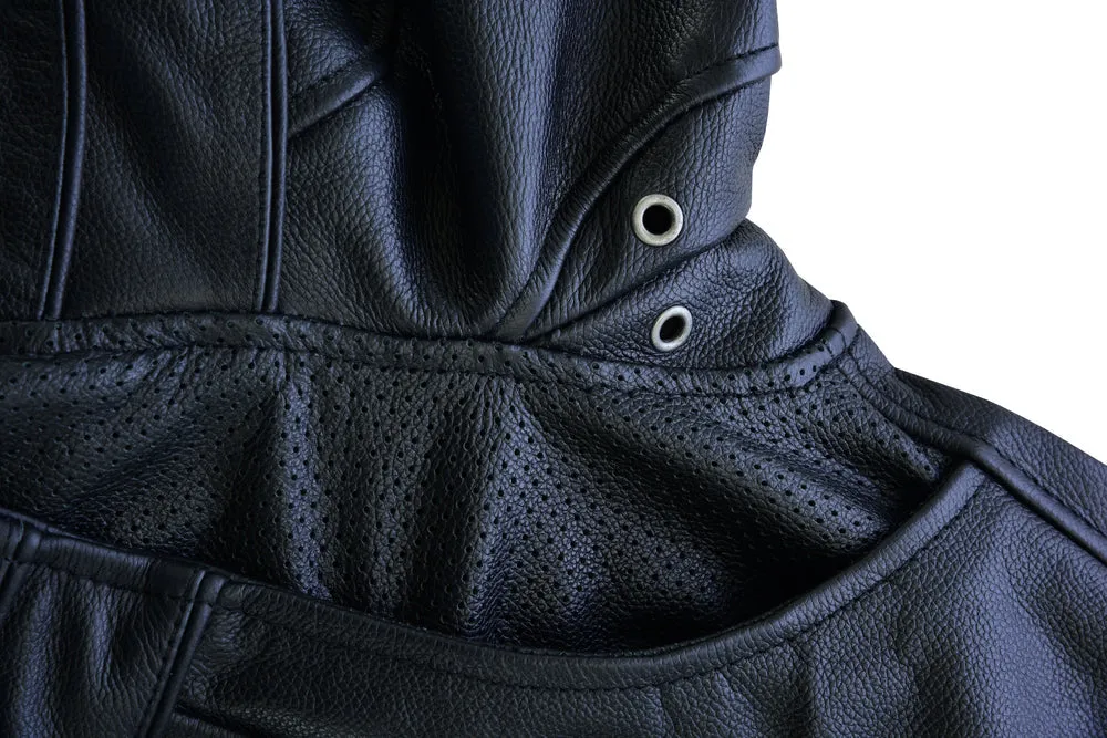 Men’s Tall Sporty Scooter Jacket – Naked Cowhide