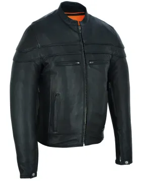 Men’s Tall Sporty Scooter Jacket – Naked Cowhide