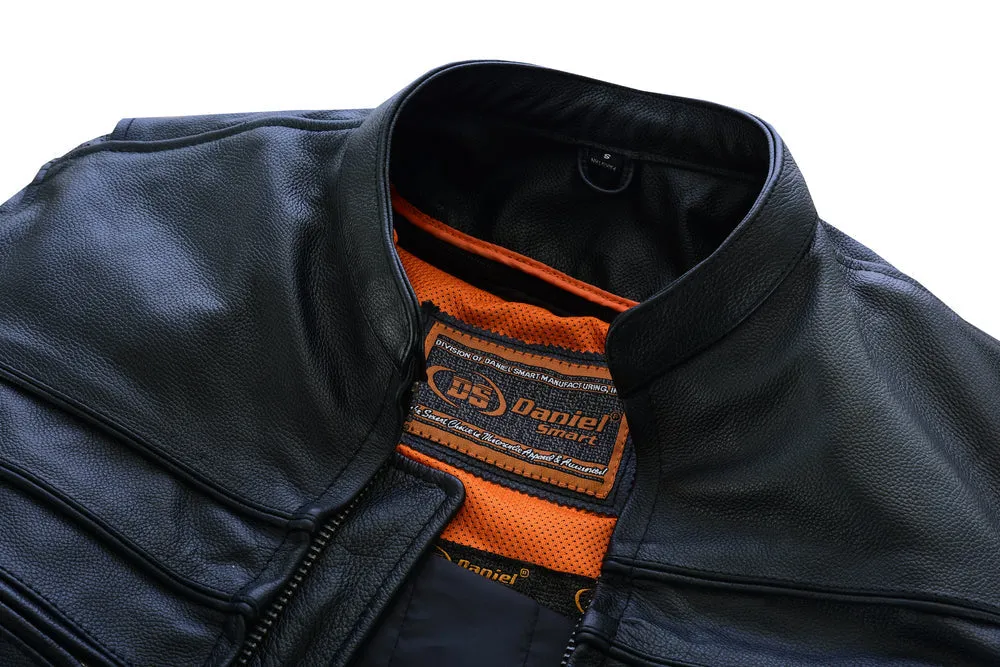 Men’s Tall Sporty Scooter Jacket – Naked Cowhide
