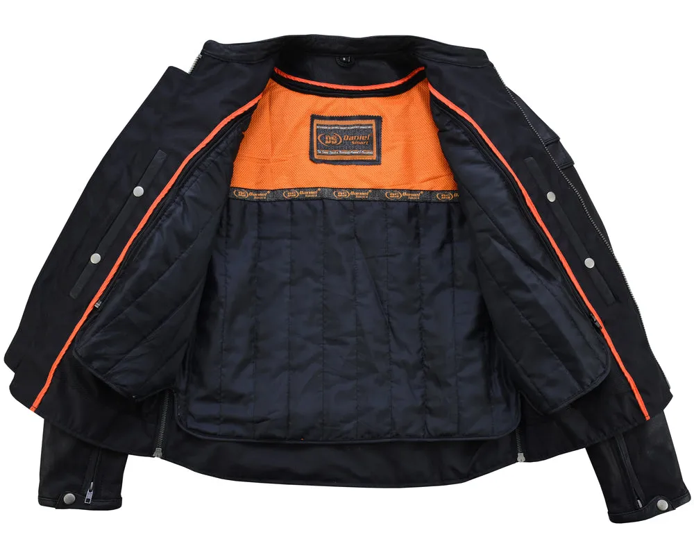 Men’s Tall Sporty Scooter Jacket – Naked Cowhide