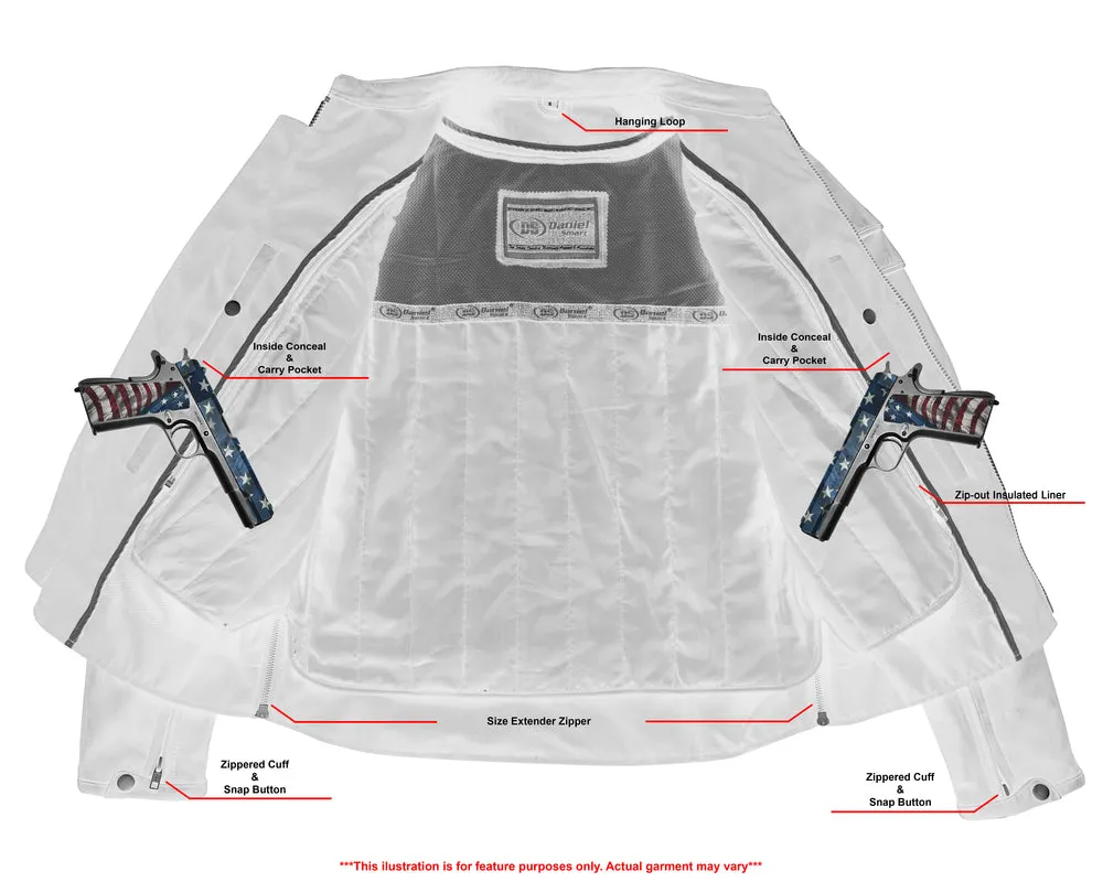Men’s Tall Sporty Scooter Jacket – Naked Cowhide