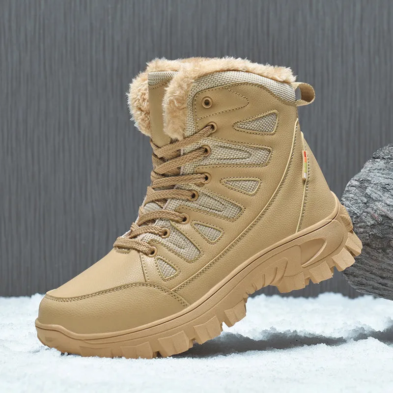 Men's Waterproof Non-Slip Anti-Puncture Work Boots