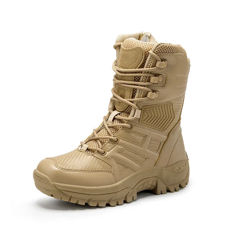 Men's Waterproof Non-Slip Anti-Puncture Work Boots