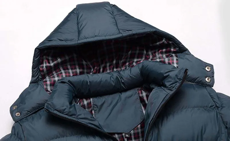 Men's Winter Casual Warm Hooded Jacket