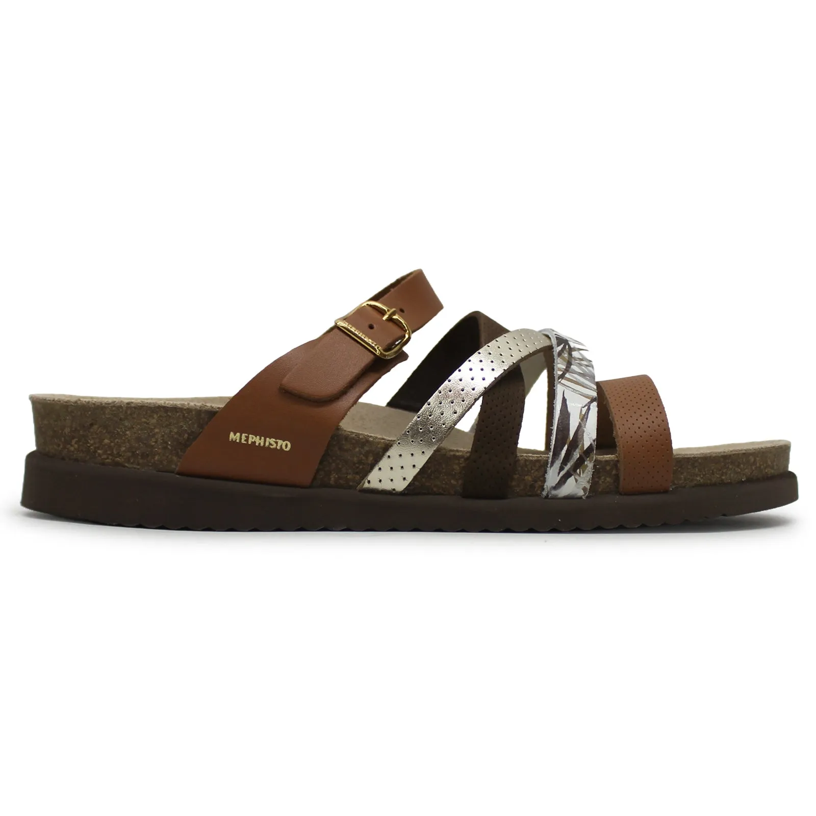 Mephisto Huleda Nubuck Leather Women's Slide Sandals