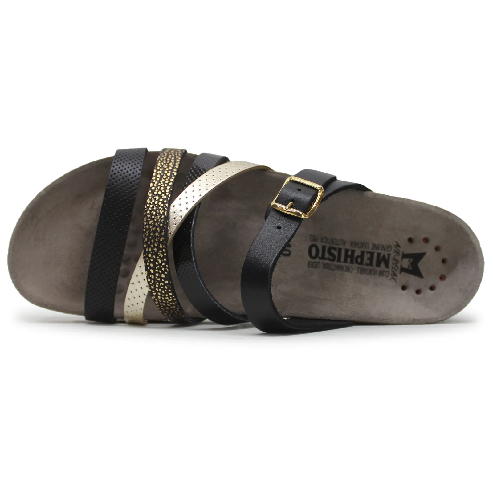 Mephisto Huleda Nubuck Leather Women's Slide Sandals