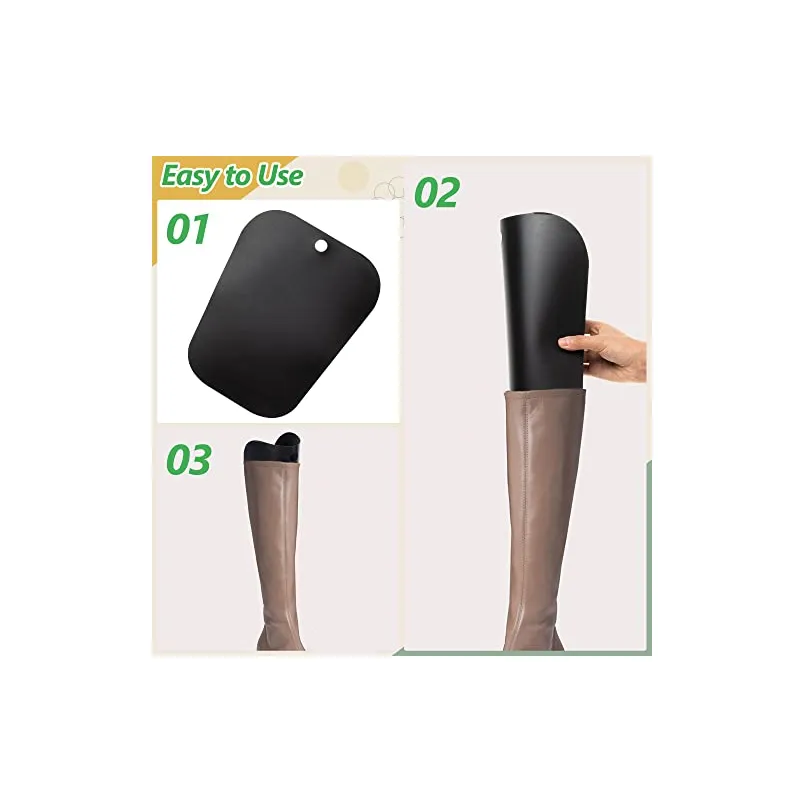 MOTZU 1 Pair (2 Sheets) Boot Shaper Form Inserts Boots Tall Support for Women and Men