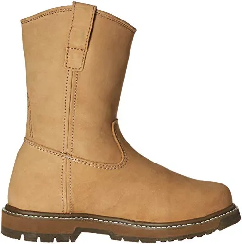 Muck Wellie BROWN Classic Soft Toe Men's Leather Work Boots, Medium Width (13)