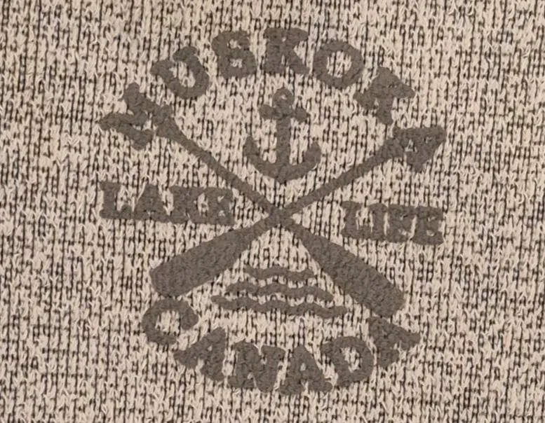 Muskoka Nantucket hoodie-Salt & Pepper