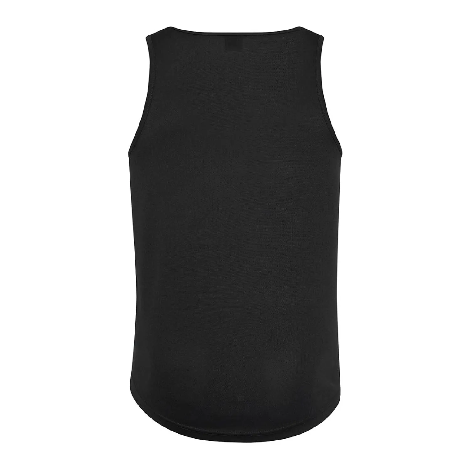 Omnitau Kid's Core Crew Neck Athletics Vest - Black