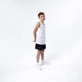 Omnitau Kid's Core Crew Neck Athletics Vest - White