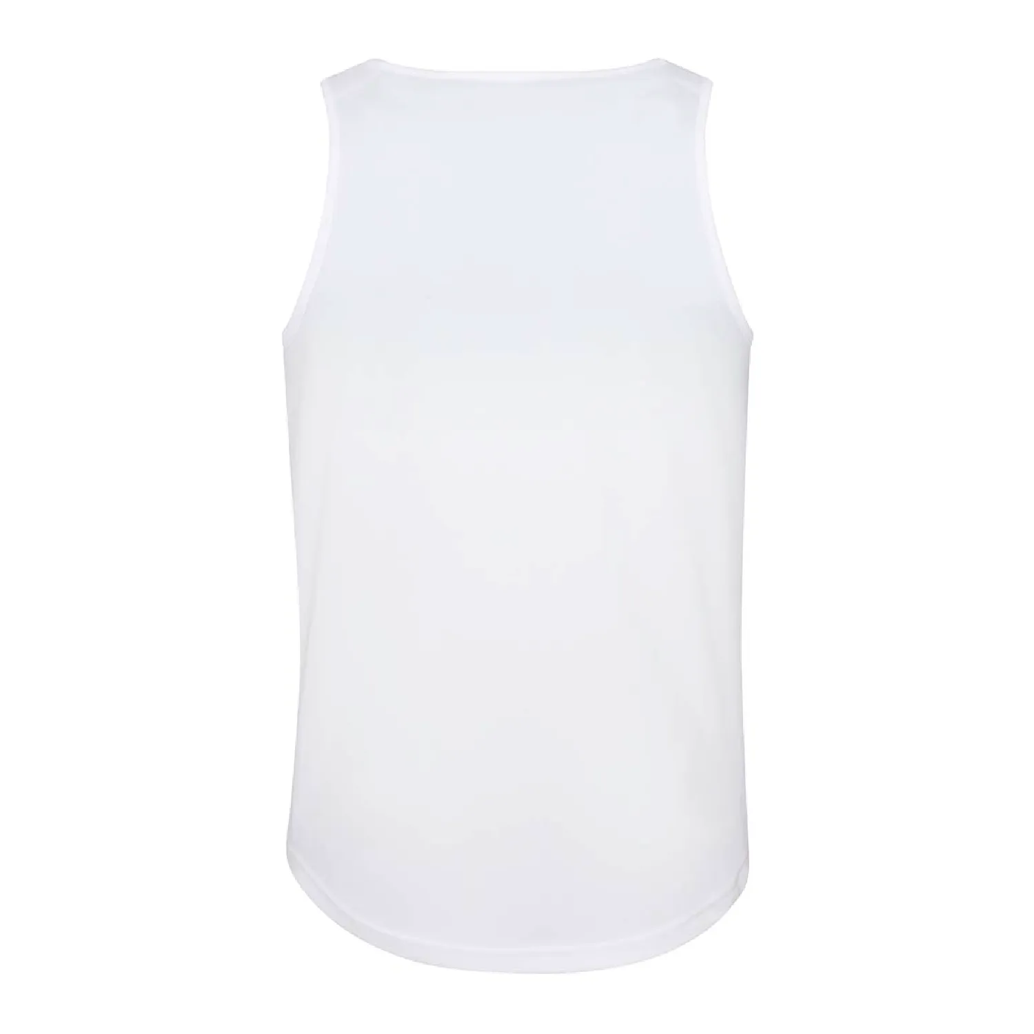 Omnitau Kid's Core Crew Neck Athletics Vest - White