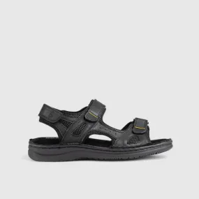 Otiss Comfort Sandals Black 00876